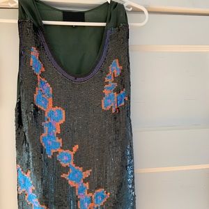 Almost New Sequin Tank